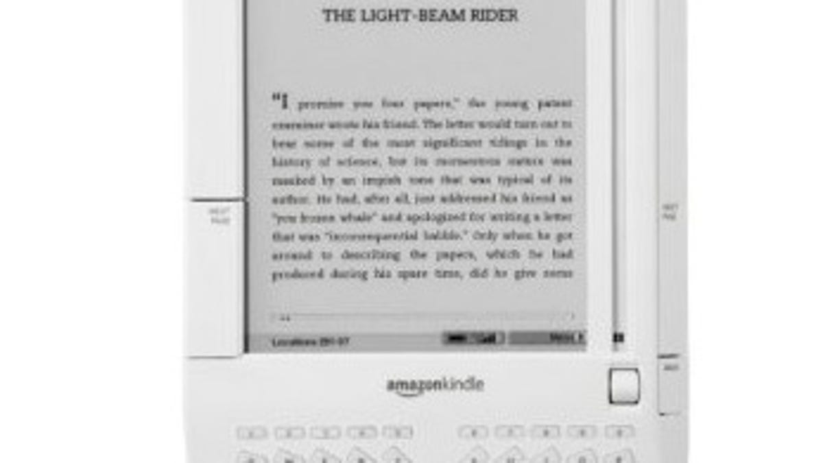 Amazon Kindle e-book reader
