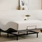 Nectar adjustable bed frame with mattress