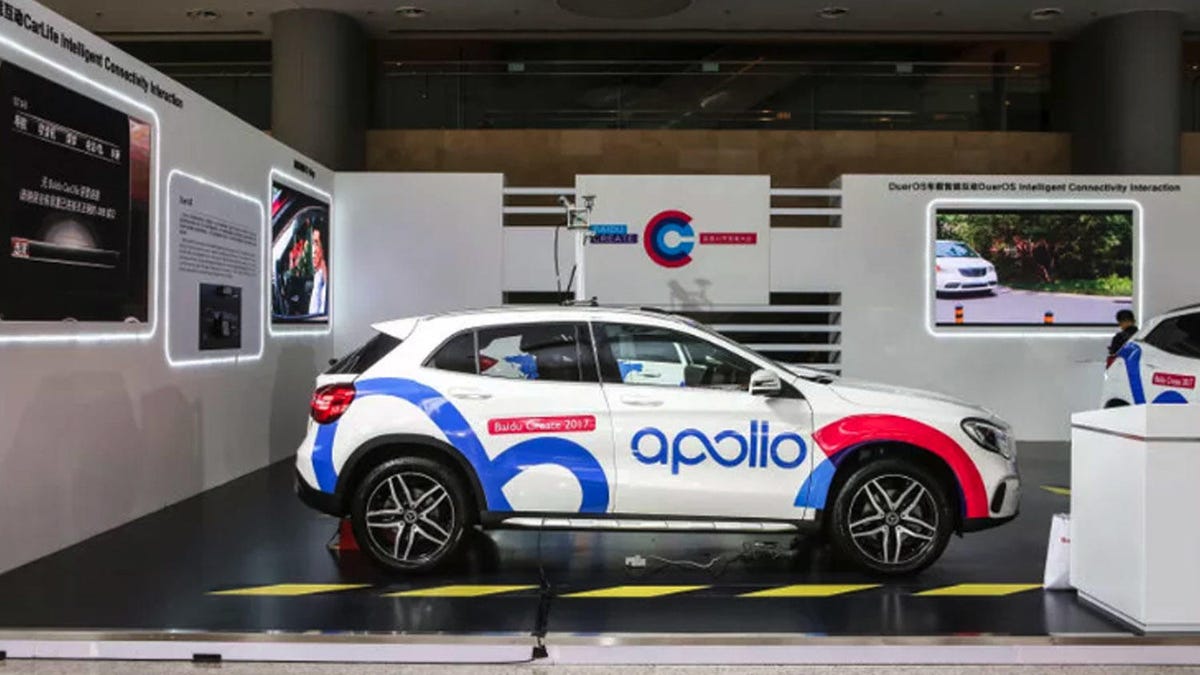 Baidu Apollo self-driving car