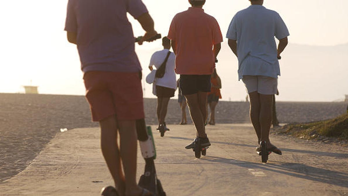 Controversial E-Scooters Around Los Angeles Stir Debate And Anger