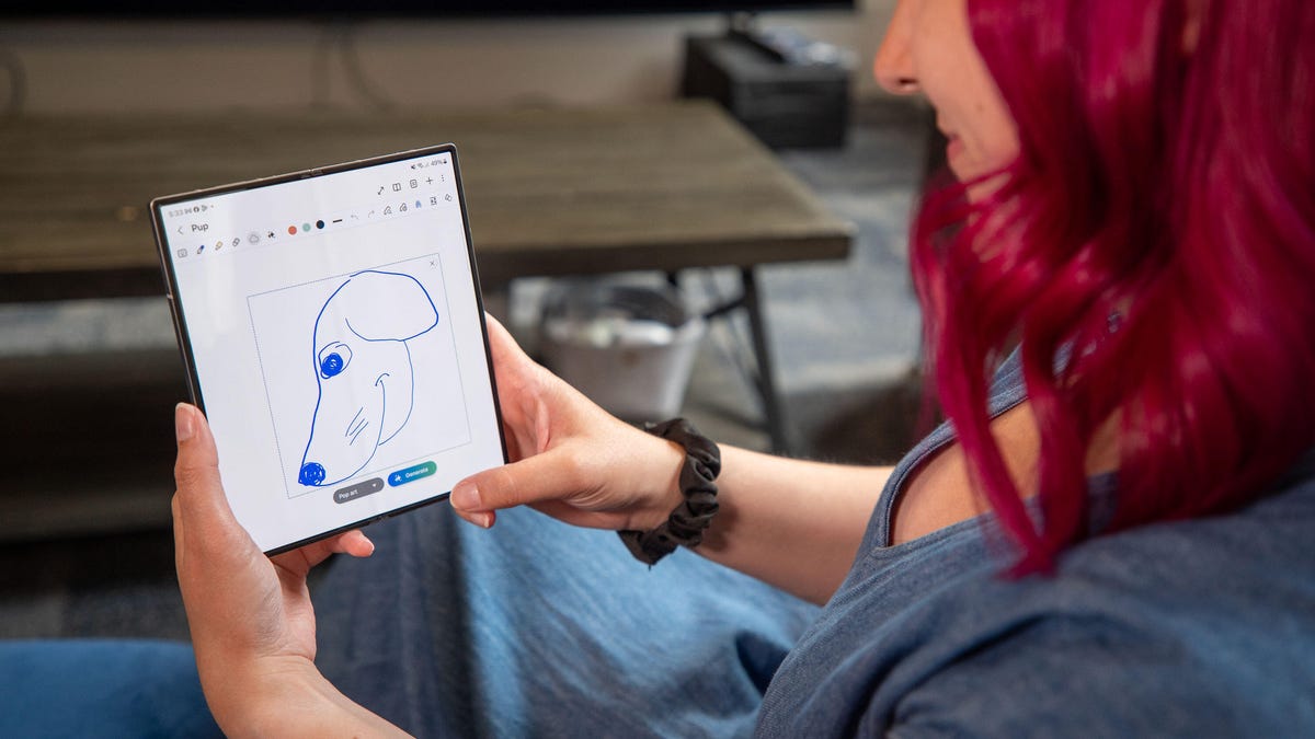 Samsung's sketch to image feature