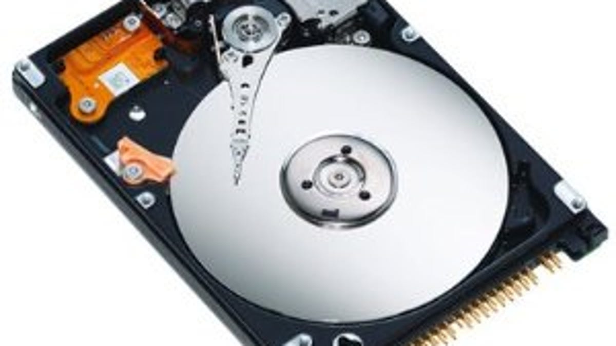 A 2.5-inch hard disk drive. Supply of HDD motors from Nidec, which accounts for between 70 percent and 80 percent of the market, will be affected.