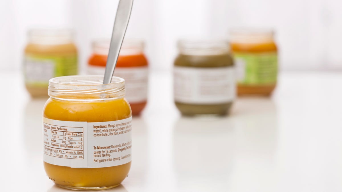 baby food in jars