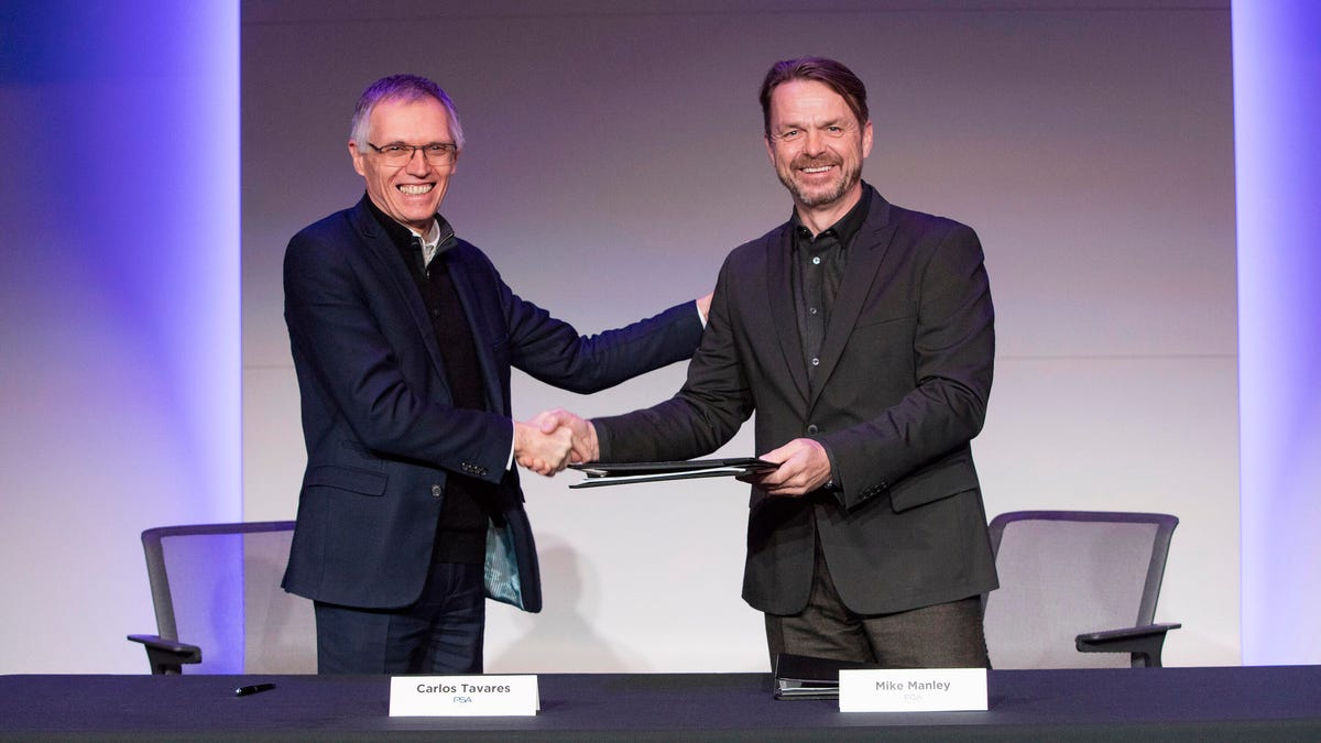 PSA-FCA merger signing