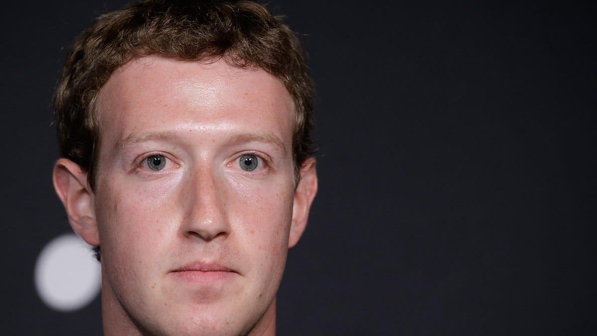 Facebook CEO Mark Zuckerberg