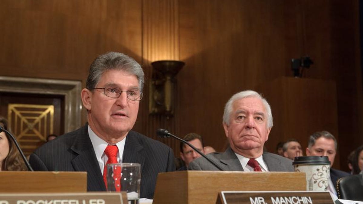 Sen. Joe Manchin (D-W.V.), Bitcoin foe.