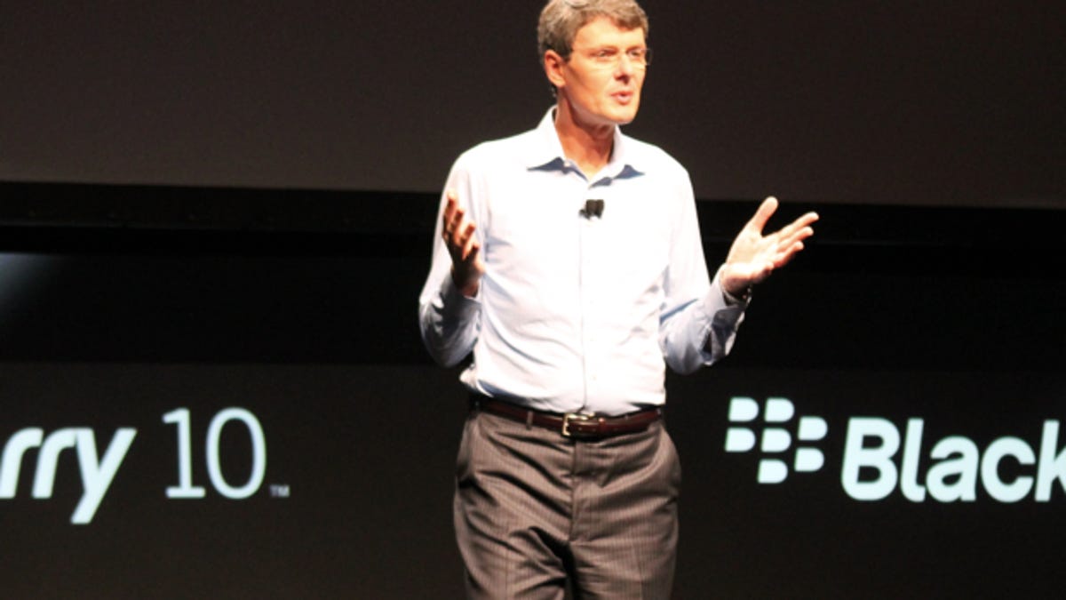 RIM CEO Thorsten Heins at BlackBerry Jam Americas 2012