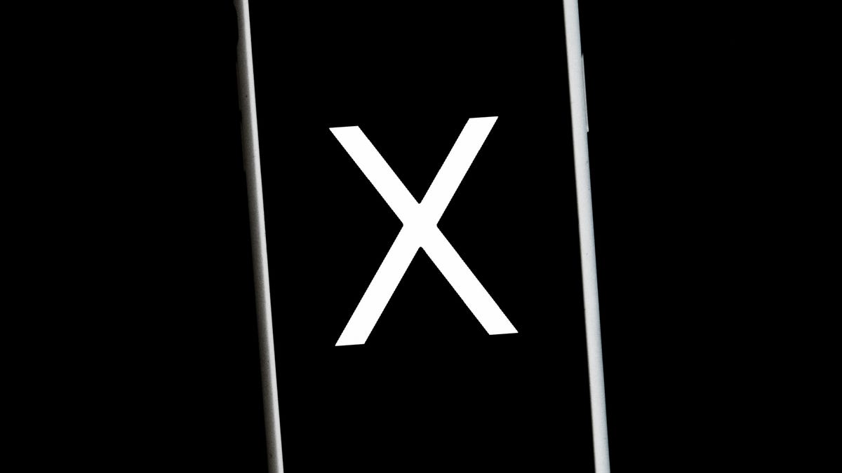 Social media company X logo