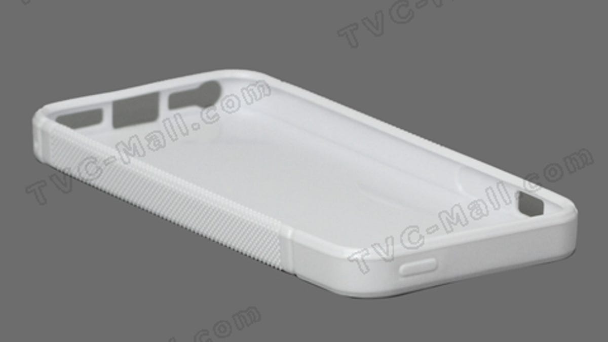 The rendering of the "iPhone 5" case from TVC-Mall.