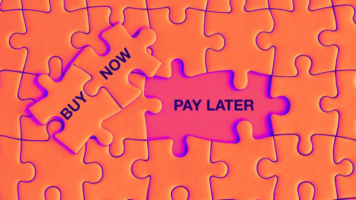 Buy Now Pay Later written on puzzle pieces