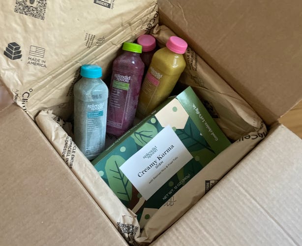 splendid spoon smoothies in box