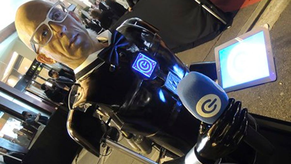 Just like a real comedian, RoboJase chooses his jokes carefully.