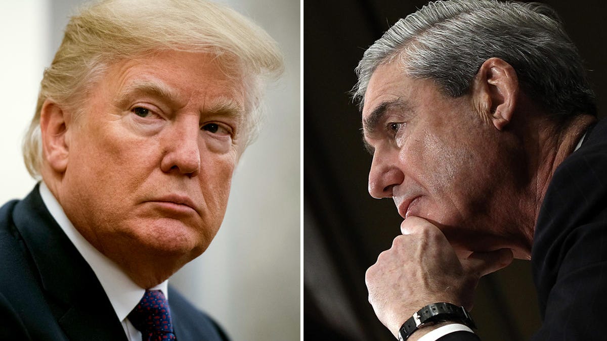 President Trump and special counsel Robert S. Mueller III.
