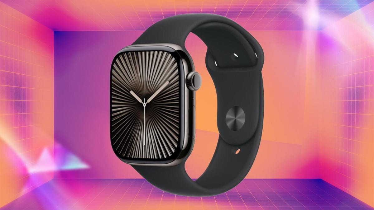 Apple Watch Series 10 in stainless steel