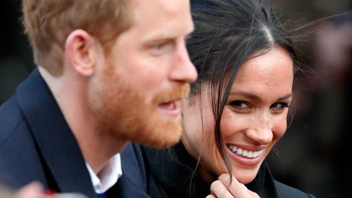 Prince Harry And Meghan Markle Visit Cardiff Castle