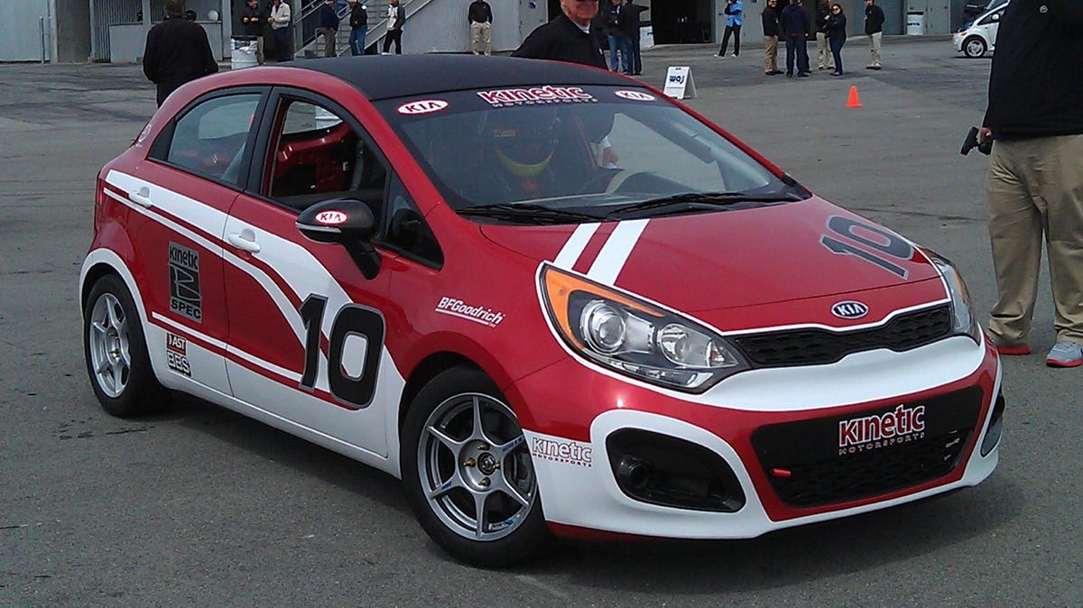 Kia Rio B-Spec race car