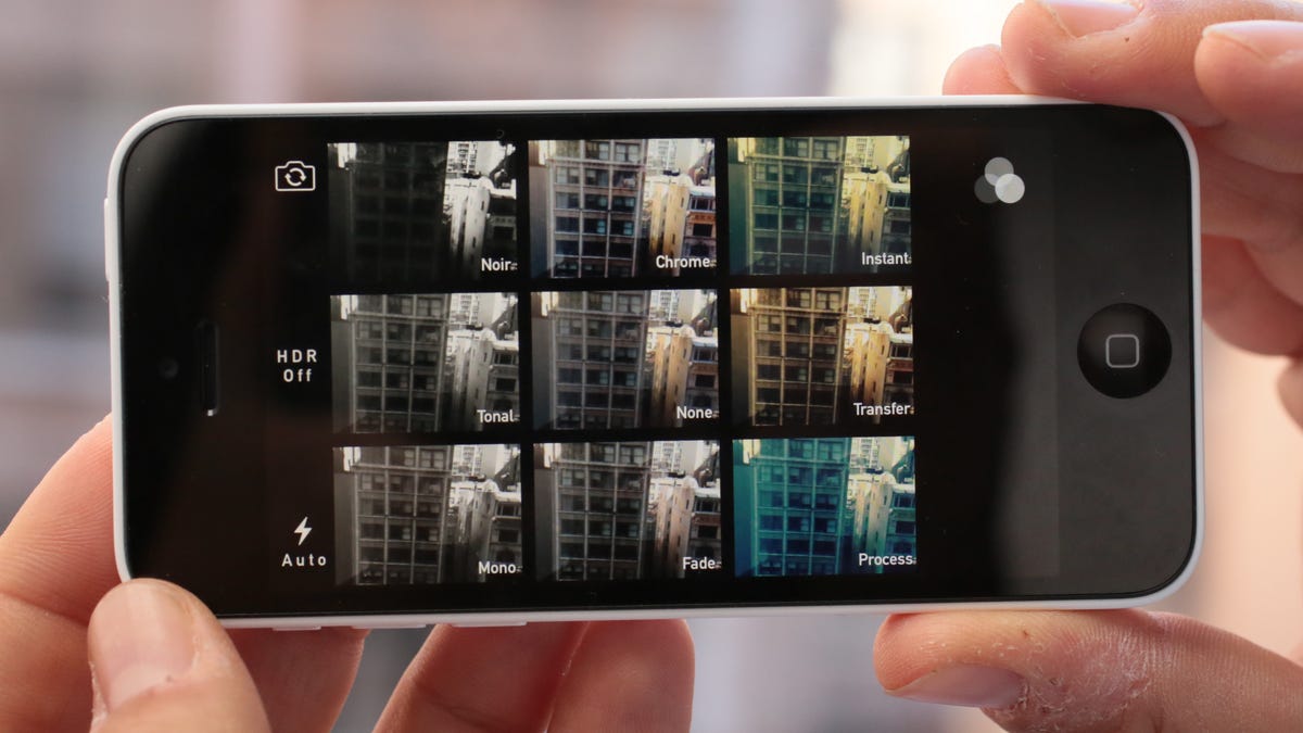 Image processing is one chore that could run faster on Apple's A7 chip inside the iPhone 5S -- but not necessarily because it's a 64-bit chip.