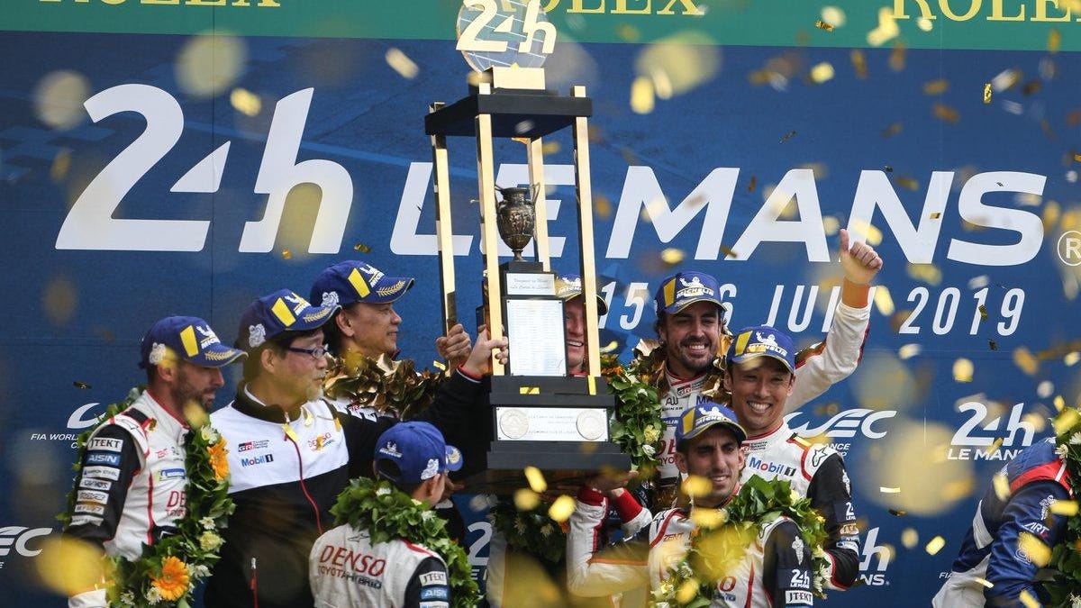 Toyota win at Le Mans