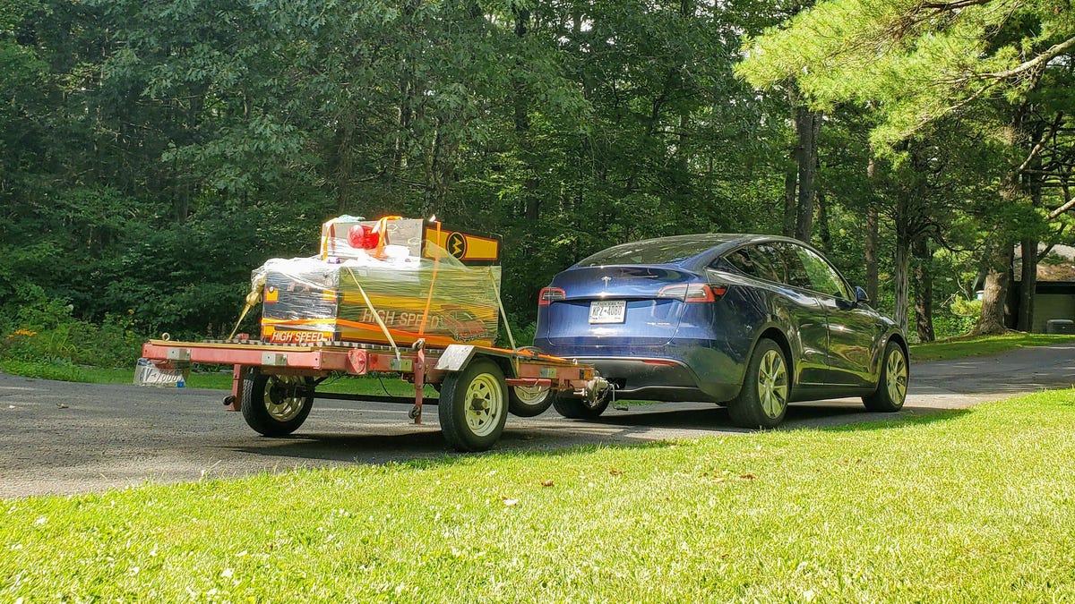 Tesla Model Y Towing