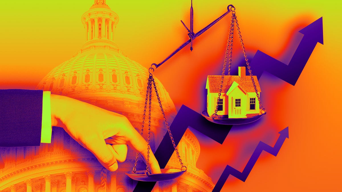 A model of a house on top of a graph