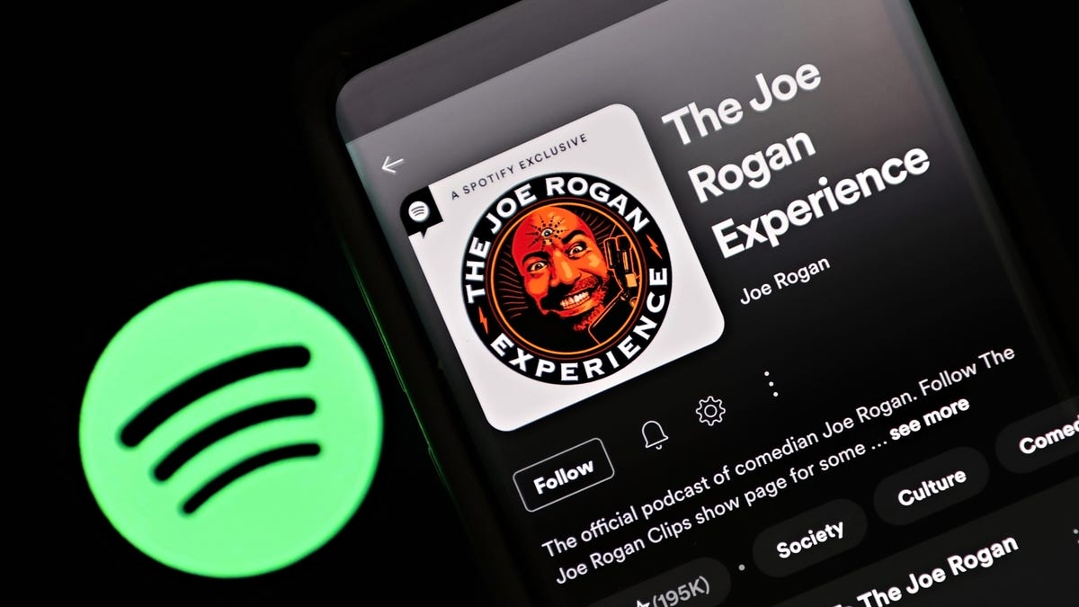 Rogan podcast fans have fewer episodes to listen to now on Spotify