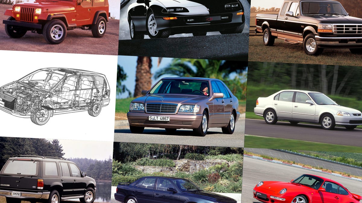 How popular vehicles have changed over the last 25 years