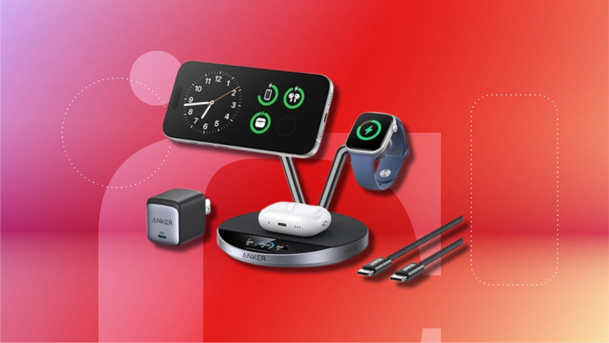 Anker Prime MagSafe Charger against CNET's commerce baclground.