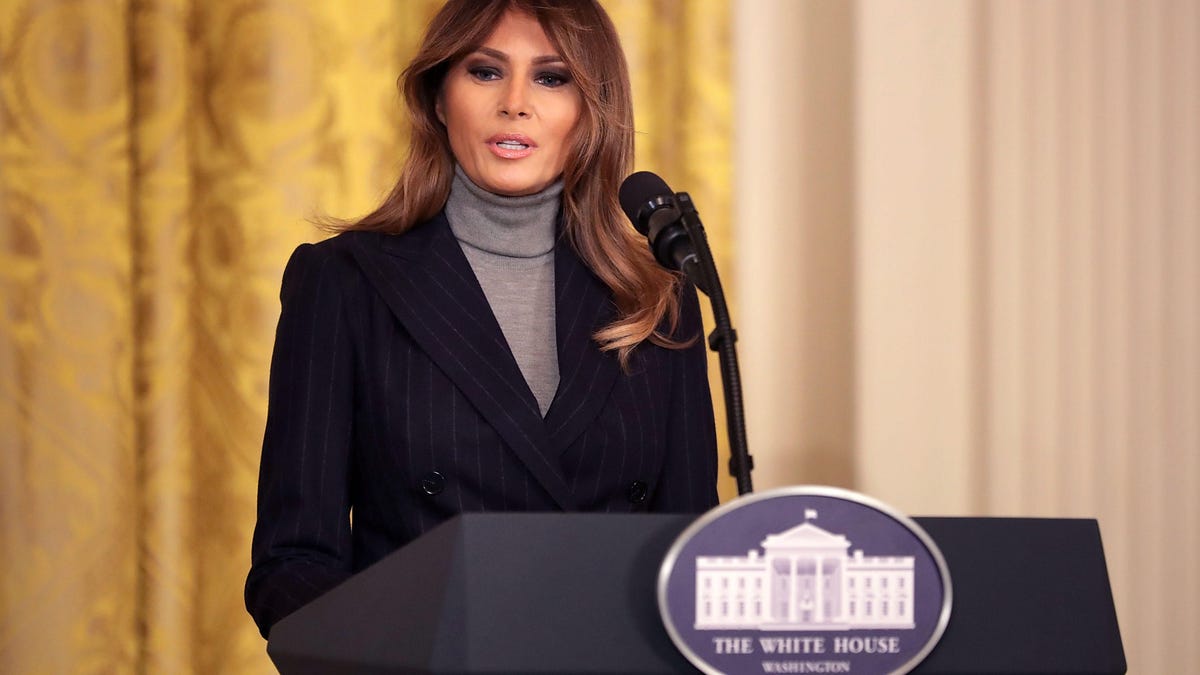 First Lady Melania Trump And White House Officials Host Opioid Summit