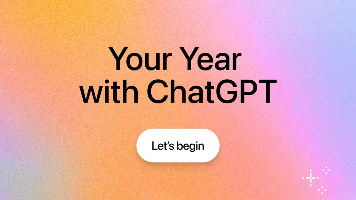 Promo image for Your Year with ChatGPT