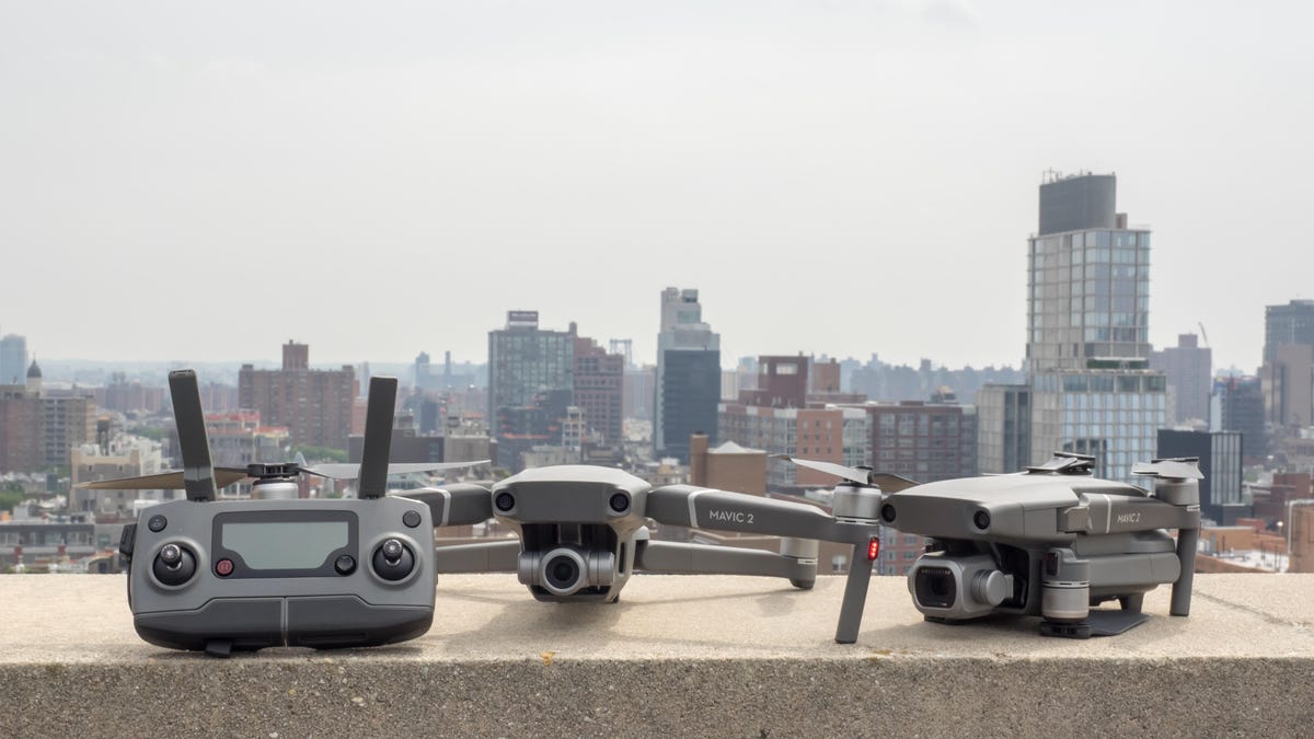 DJI Mavic 2 Pro and Zoom