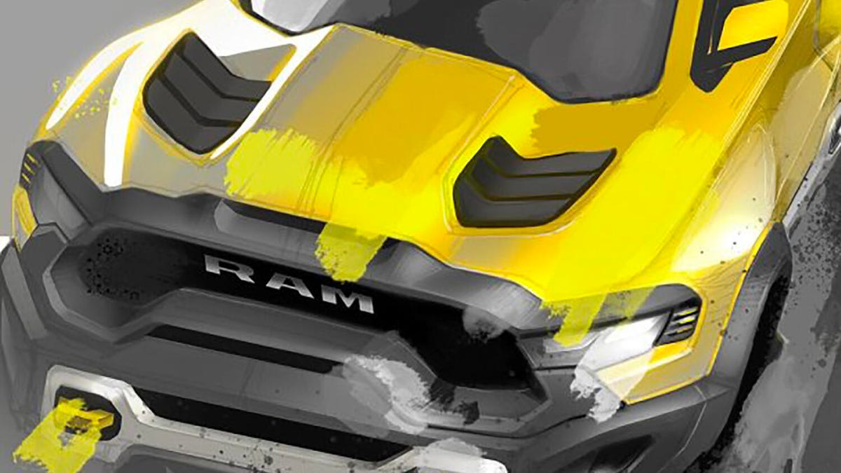 Ram TRX teaser
