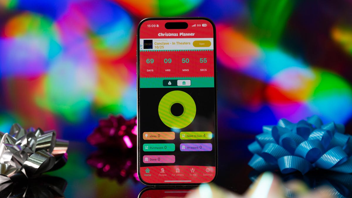 Christmas Planner gift planning app
