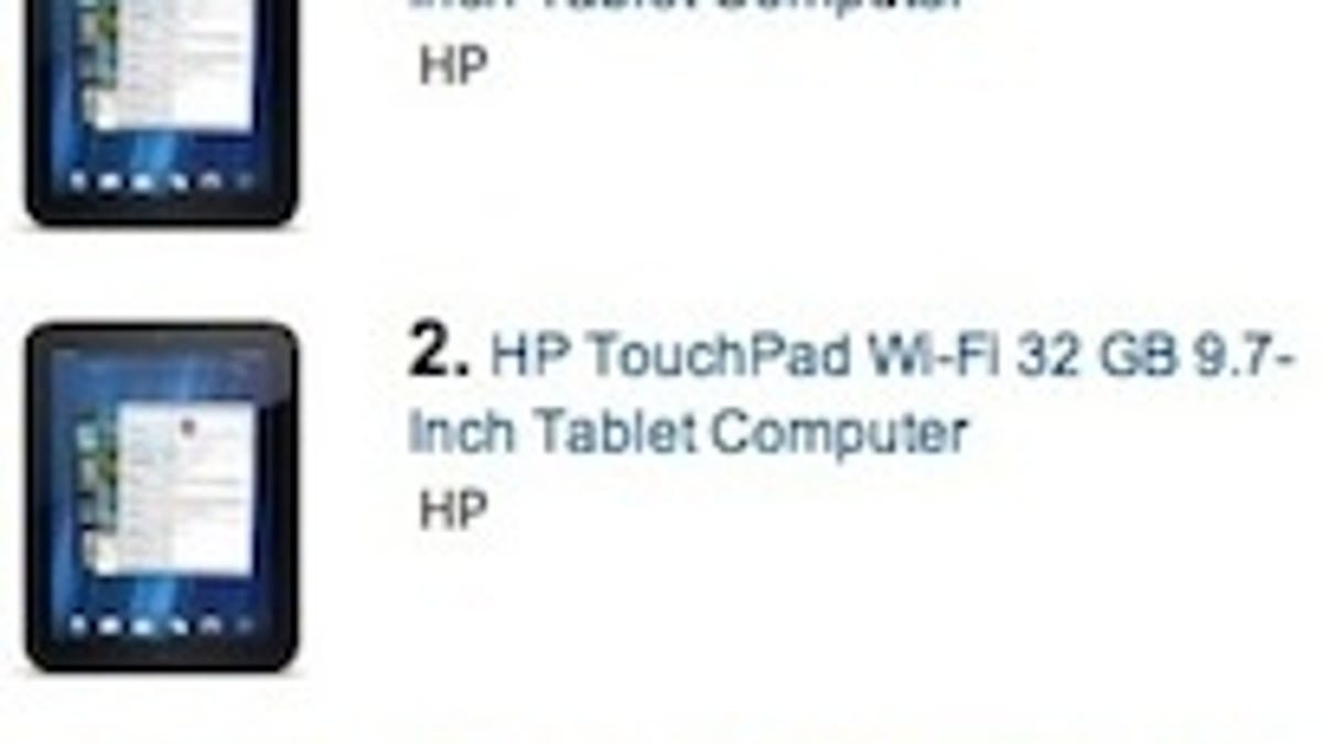 HP is releasing more TouchPads from warehouses due to demand.