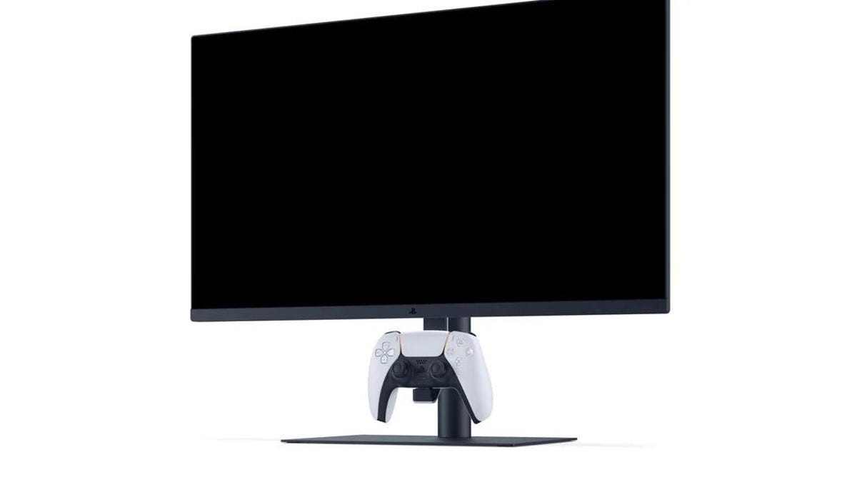 an angled view of the playstation monitor