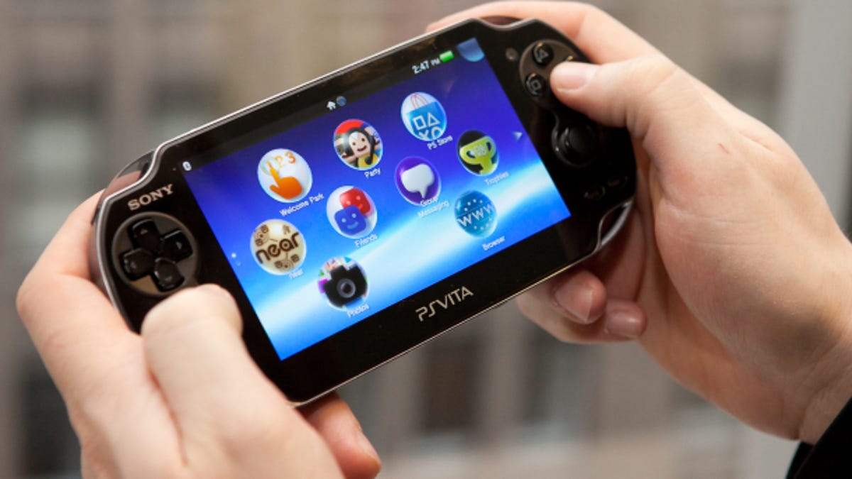 Sony's PS Vita.