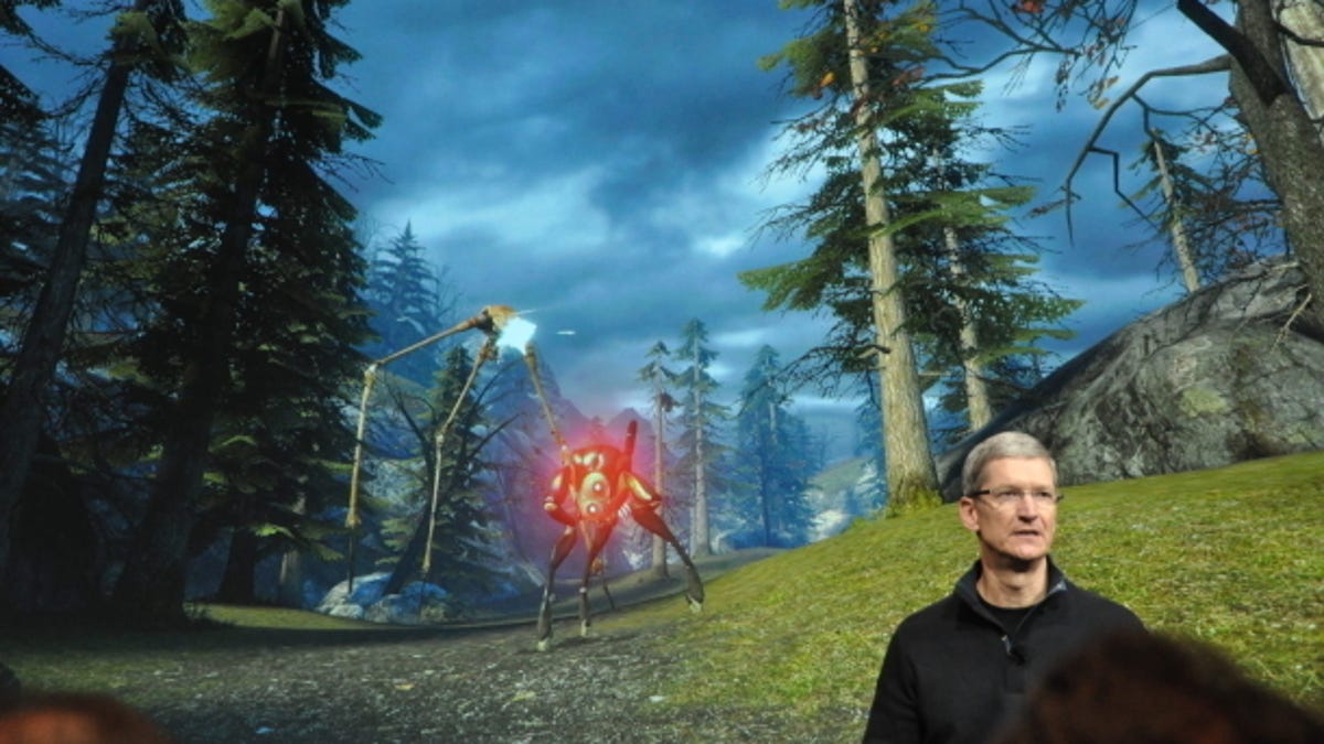 Apple's Tim Cook at a company event in 2010.