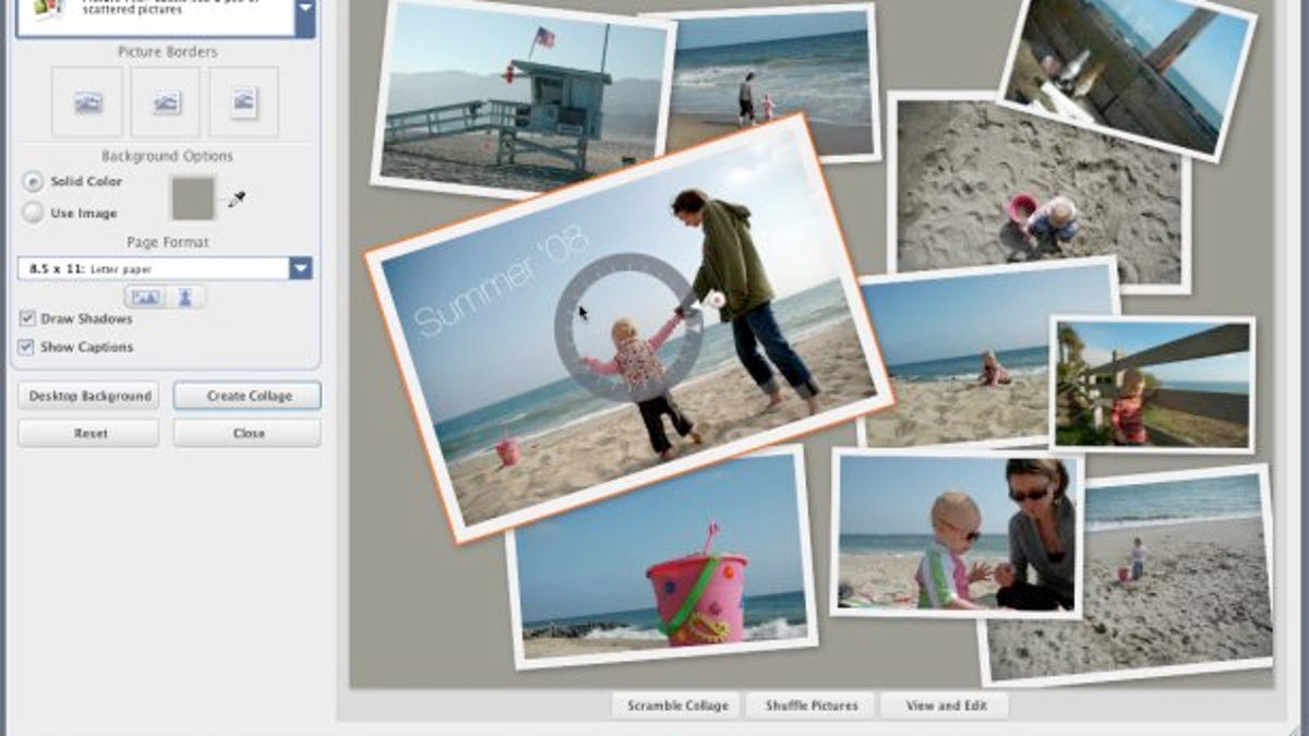 Picasa for Mac OS X