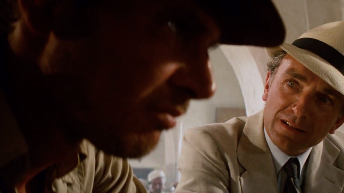 Indiana Jones and Belloq