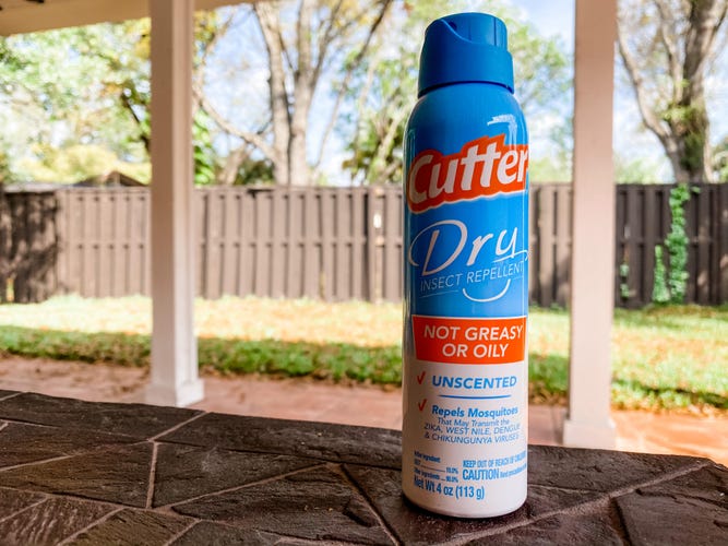 cutter dry aerosol insect repellent