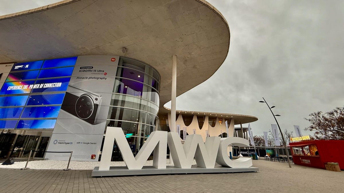 The entrance to the MWC 2025