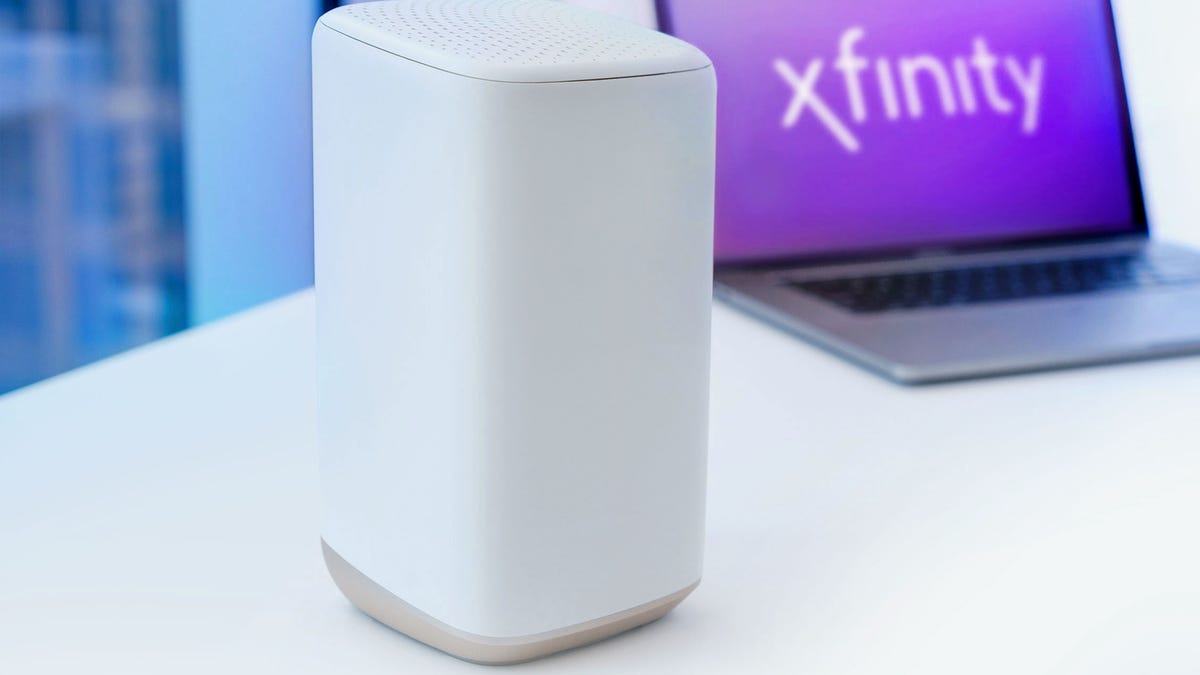 Image of Xfinity's new Wi-Fi 6E router