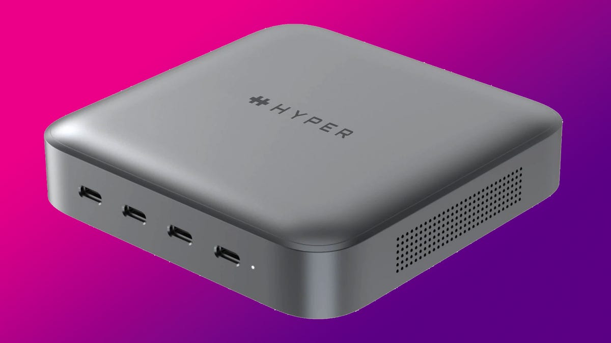 Hyper's 4-port USB-C and Thunderbolt hub