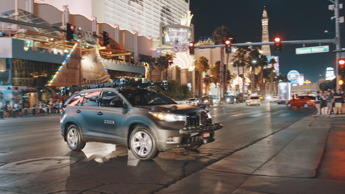 Zoox self-driving car prototype