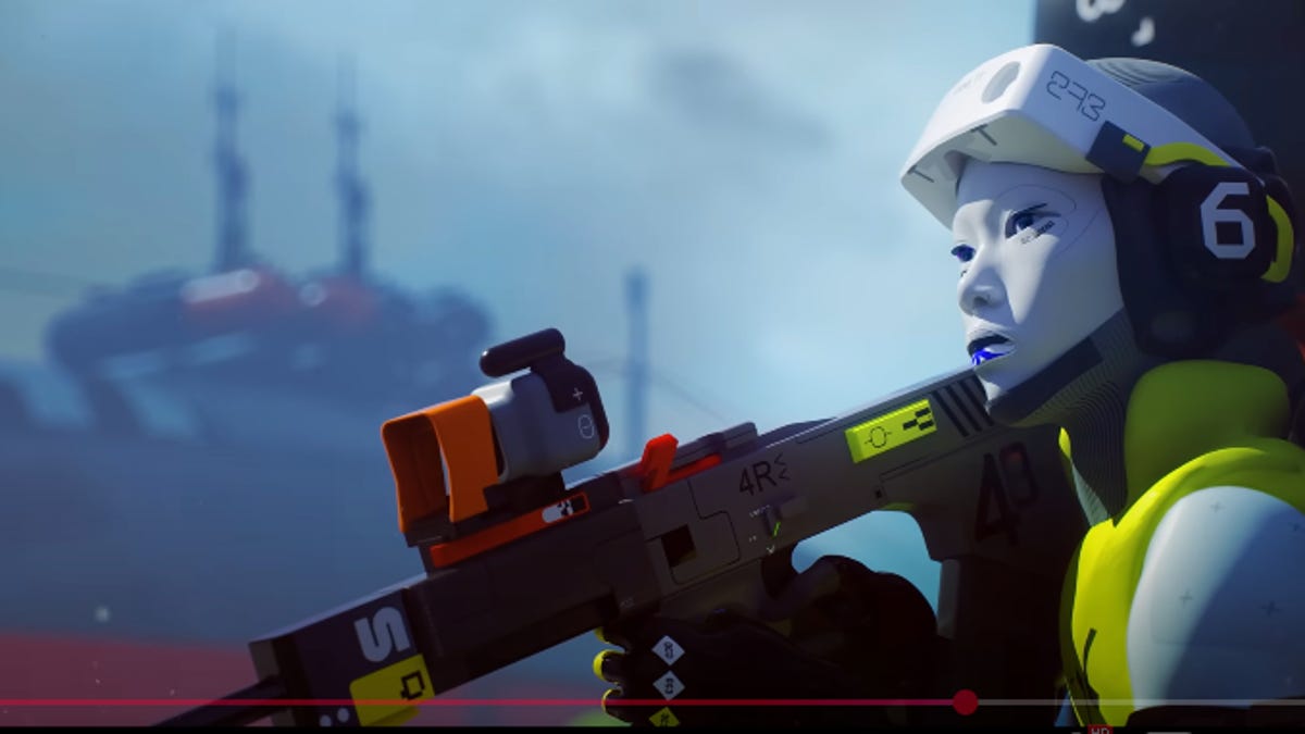 a sniper hold their weapon