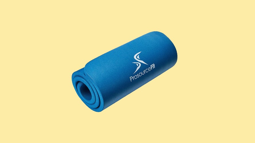 Image of ProsourceFit extra-thick yoga and Pilates mat
