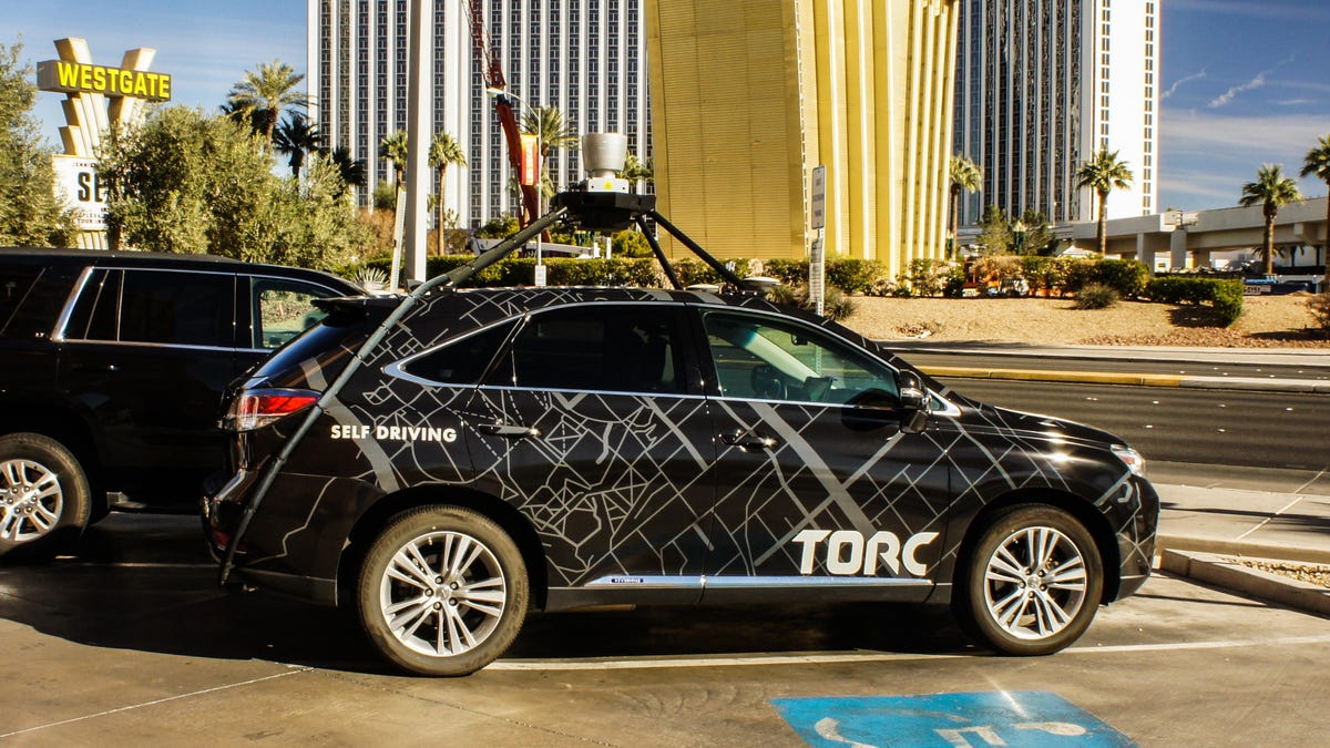 Torc Robotics self-driving car