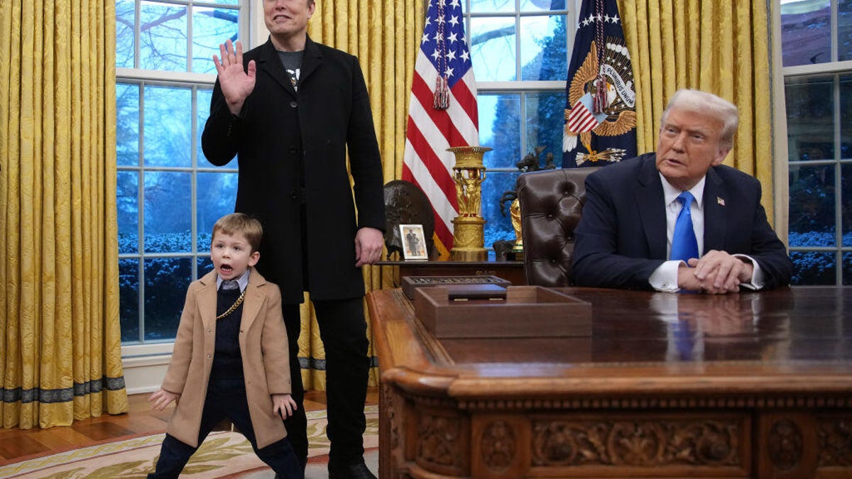 Elon Musk in the Oval Office