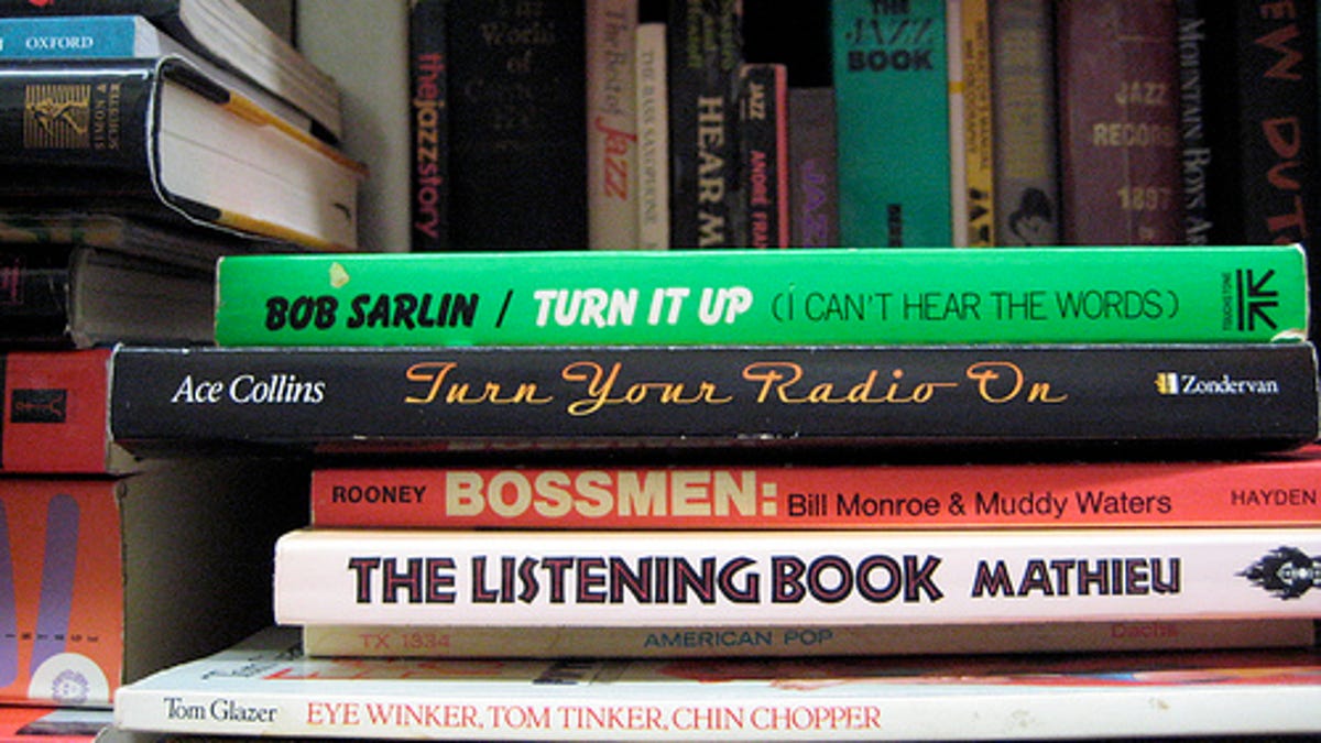 Photo of music anthology books.