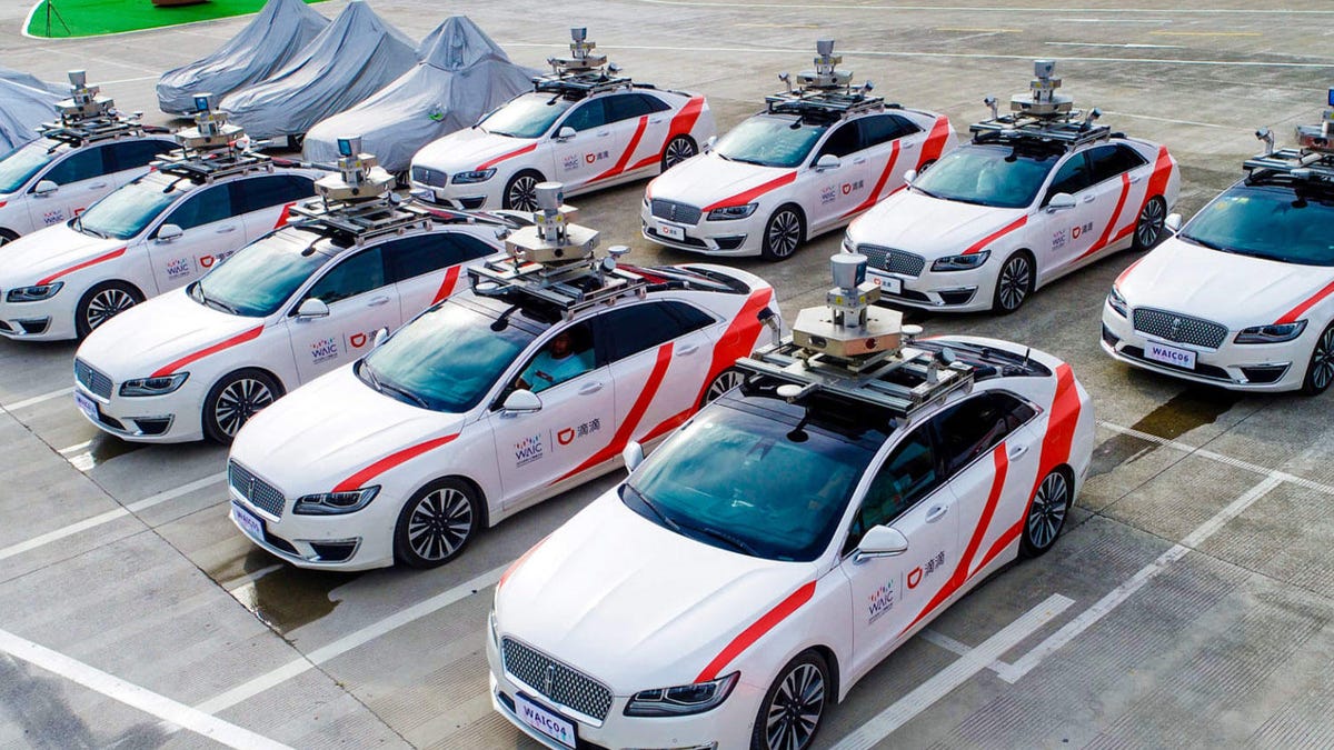 China's Didi ride-sharing self-driving cars
