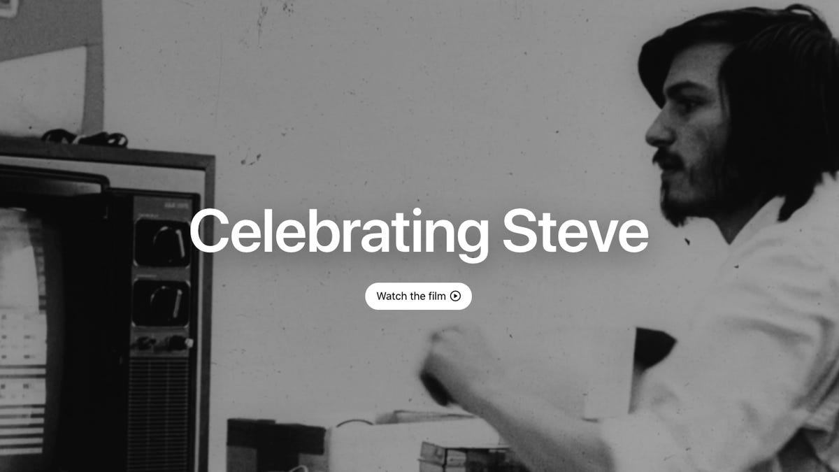 Steve Jobs Apple homepage takeover